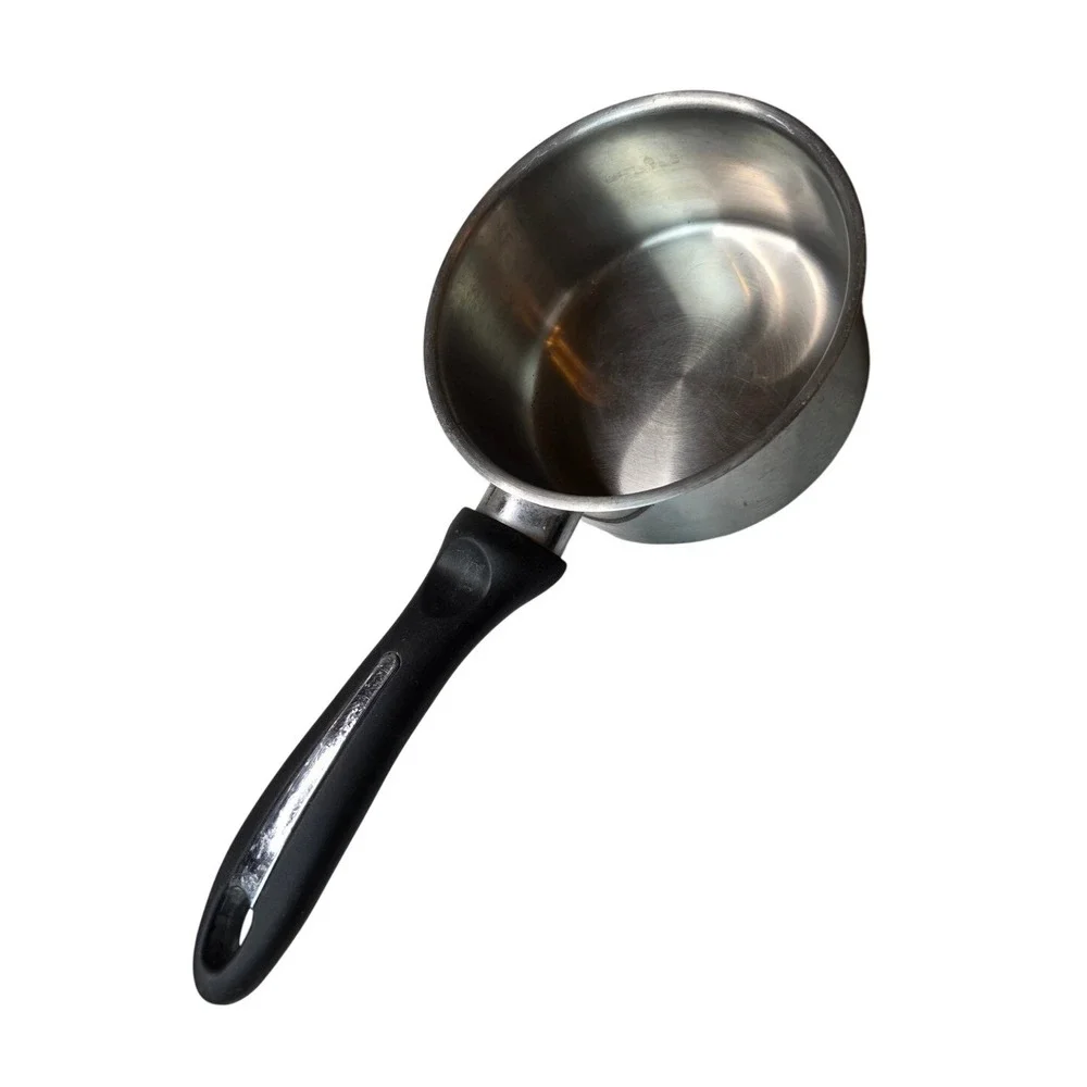 Bialetti Stainless Steel Saucepan 5.5 Inch Italian Design Professional A2‎